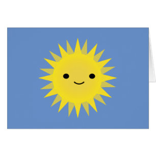 Carte d'anniversaire Smiles et Sunshine