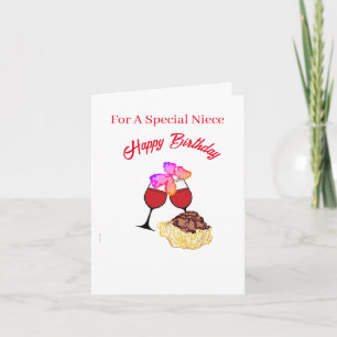 Carte d'anniversaire : Special Niece