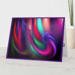 Carte d'anniversaire Spinner Fireworks - Carte de 