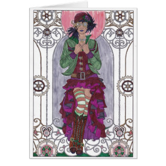 Carte d'anniversaire Steampunk - SF2