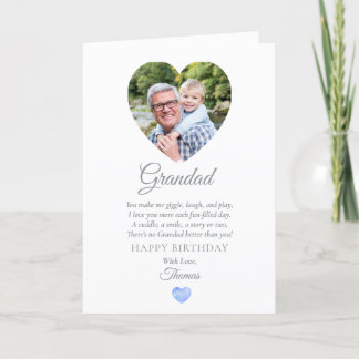 Carte d'anniversaire Sweet Grandad de Toddler