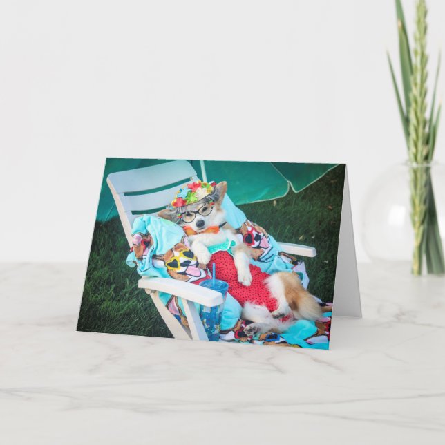 Carte d'anniversaire Tante Gussy (Devant)
