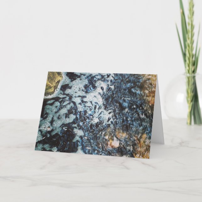 Carte d'anniversaire "Têtards de poisson-chat en t (Devant)