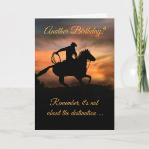 Carte d'anniversaire très Cool Cowboy