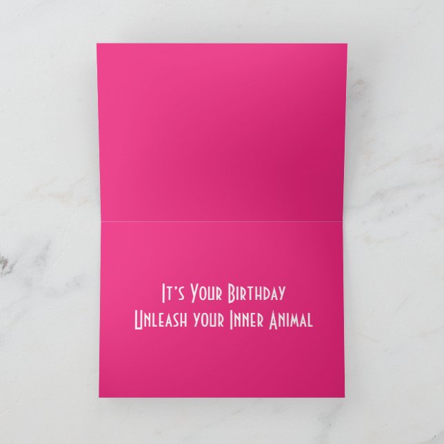 Carte d'anniversaire Tzu de livraison Carte de voe (Intérieur)