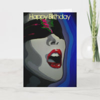 Carte d'anniversaire "Un tremblement de terre dans