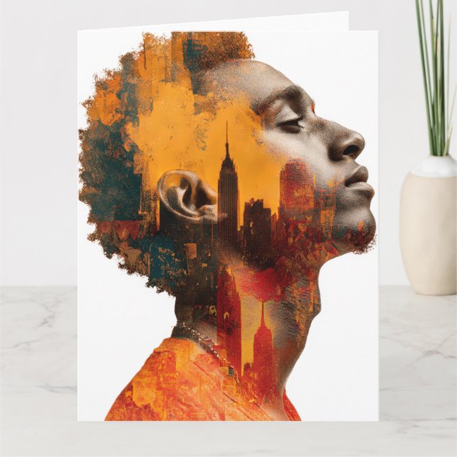 Carte d'anniversaire Urban Dreams (Devant)