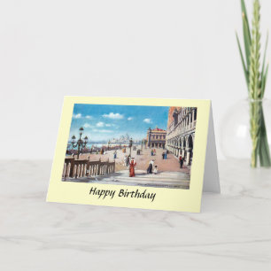 Carte d'anniversaire - Venise, Italie