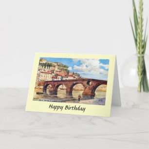 Carte d'anniversaire - Vérone, Italie