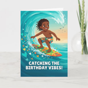 Carte d'anniversaire Vibes d'anniversaire