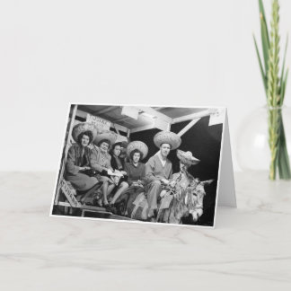 Carte d'anniversaire Vintage