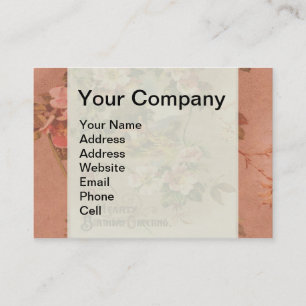 Carte d'anniversaire vintage