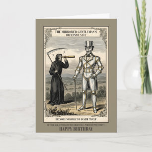 Carte d'anniversaire vintage amusante pour personn