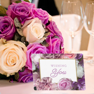 Carte d'anniversaire Vivid Orchid Secret Gardens