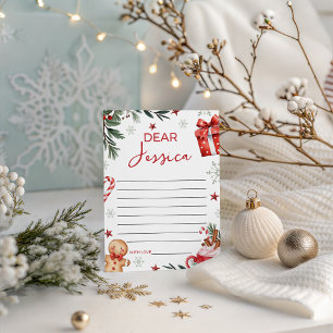 Carte d'anniversaire Winter Cocoa Dear