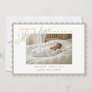 Carte d'annonce ciel doux Dove Flat
