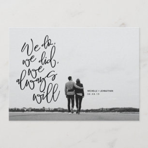 Carte d'annonce et d'invitation de fuite amoureuse