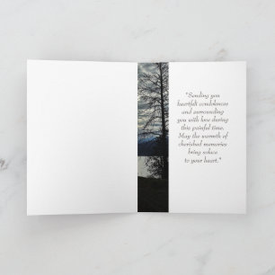 Carte Dans le ciel de Sympathy le plus profond Nuds Lake