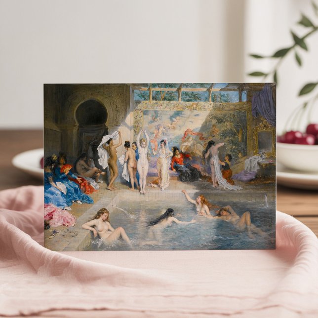 Carte Dans les bains | A. L. Prévost (Créateur téléchargé)