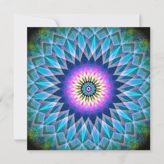 Carte Dans l'oeil du Ster mandala (Devant)