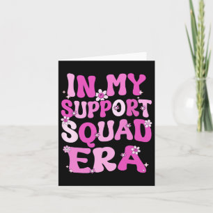 Carte Dans Mon Soutien L'Ère De Squad Super Cancer Du Se