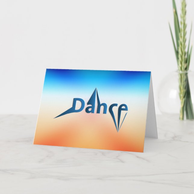 Carte Danse (Devant)