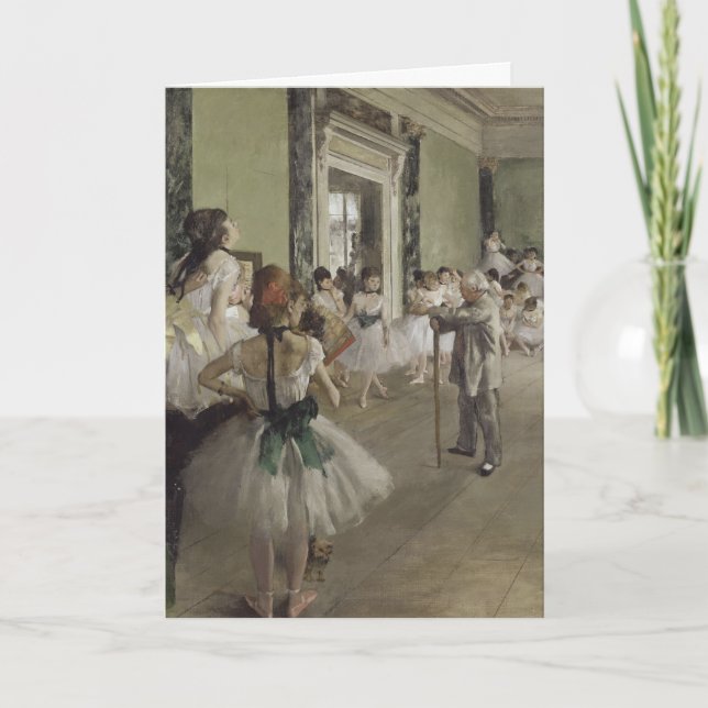 Carte Danse / Ballet -École - Peinture des diplômes (Devant)