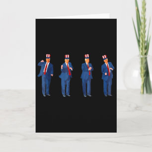 Carte Danse de Trump 4 juillet Trump 2025 _1