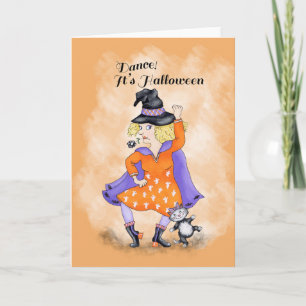 Carte Danse d'Halloween