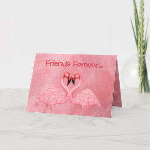 Carte Danse Flamant rose