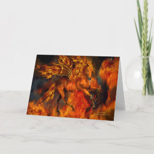 Carte Danseur ArtCard du feu