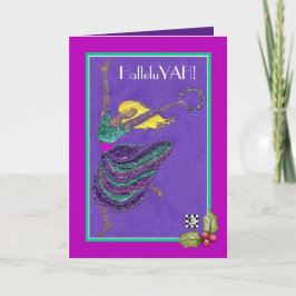 Carte Danseur de Noël HalleluYAH