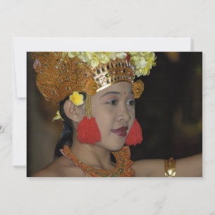 Carte Danseur indonésien