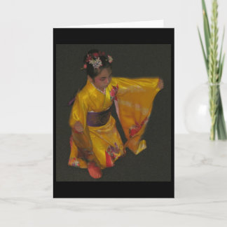 Carte Danseur japonais 4