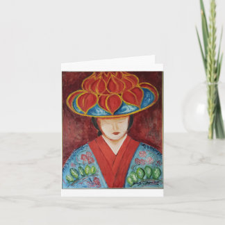 Carte Danseur traditionnel okinawaïen (Danseur Inohabush