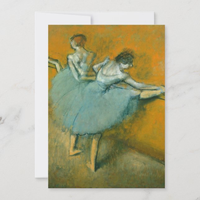 Carte Danseurs au Barre | Edgar Degas (Devant)