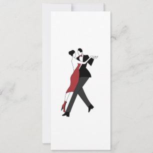 Carte danseurs de tango