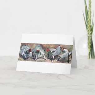 Carte Danseurs Jouant Leurs Chaussures, Edgar Degas