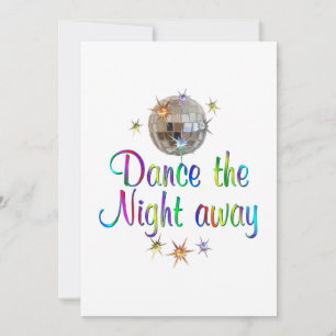 Carte Dansez la nuit loin