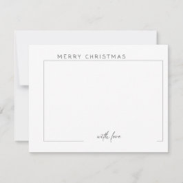 Carte d'appartement Noël