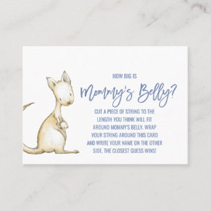 Carte D'appel Animaux australiens Quelle est la taille du jeu