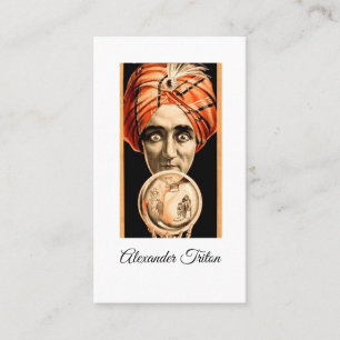 Carte D'appel Boule de cristal unique Fortune Teller