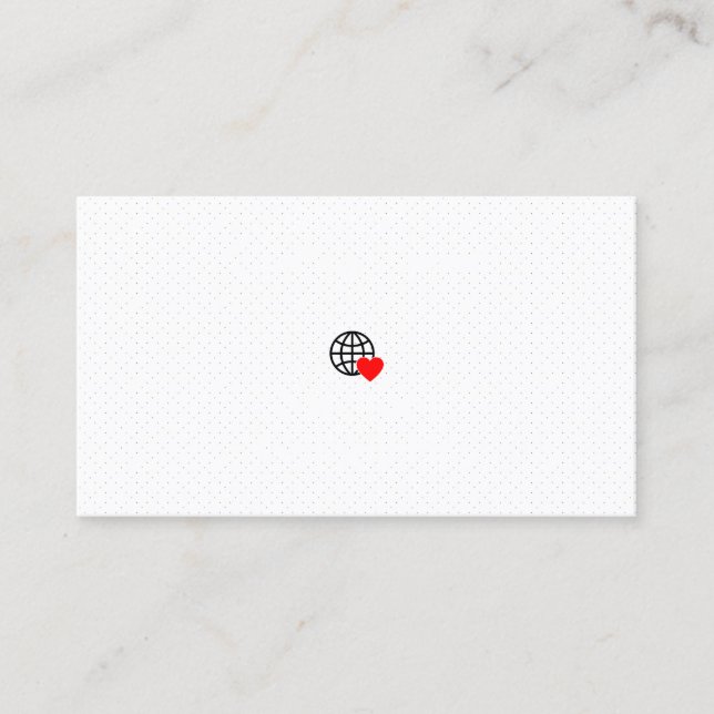 Carte D'appel Cadeau de soumission personnalisé - Drôle | Modern (Devant)