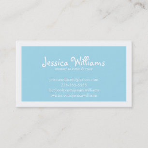 Carte D'appel Chevron chic