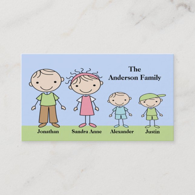 Carte D'appel Chiffre télécartes de bâton de maman (Devant)