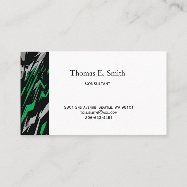 Carte d'appel classique (Devant)