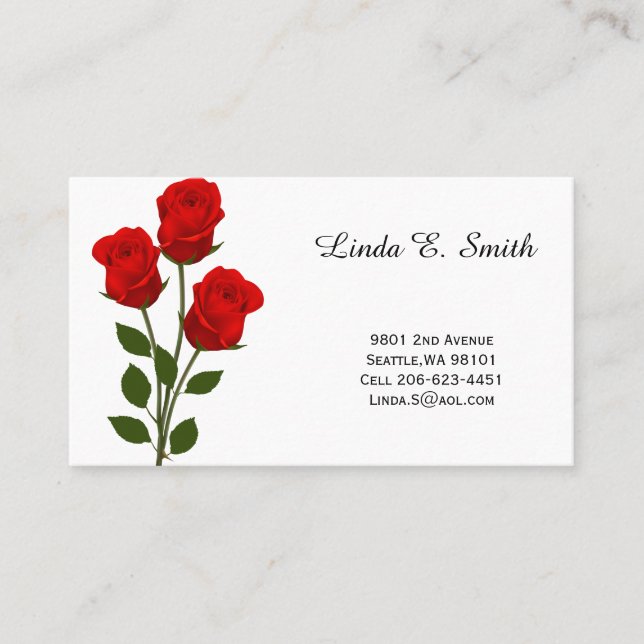 Carte d'appel classique (Devant)