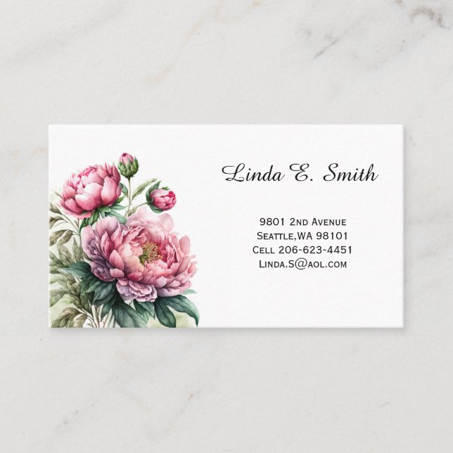 Carte d'appel classique (Devant)