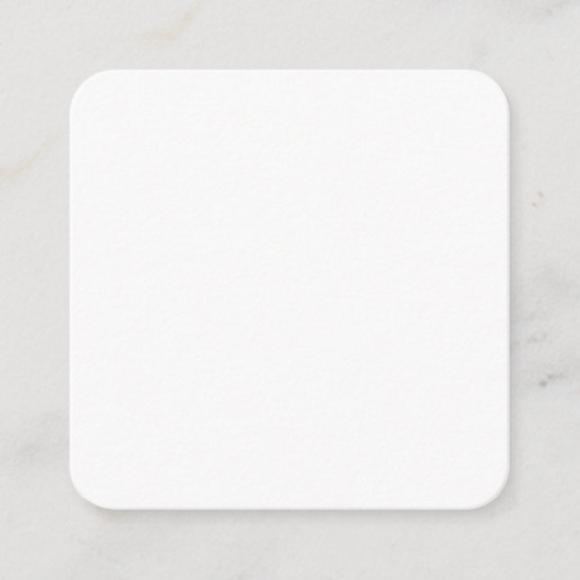 Carte D'appel Create Your Own white simple (Devant)