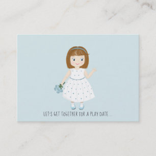 Carte d'appel de la date d'anniversaire du petit F